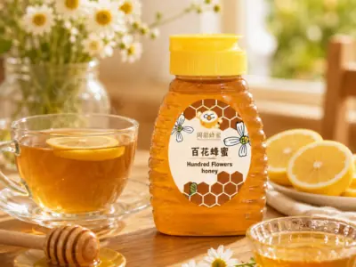 蜂蜜擠壓瓶(200g)